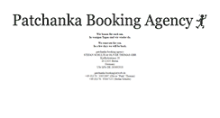 Desktop Screenshot of patchanka-booking.com